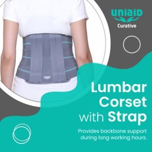 Lumbar Corset With Strap - S