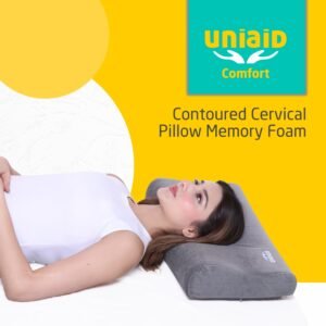Contoured Cervical Pillow - Memory Foam - UNIVERSAL
